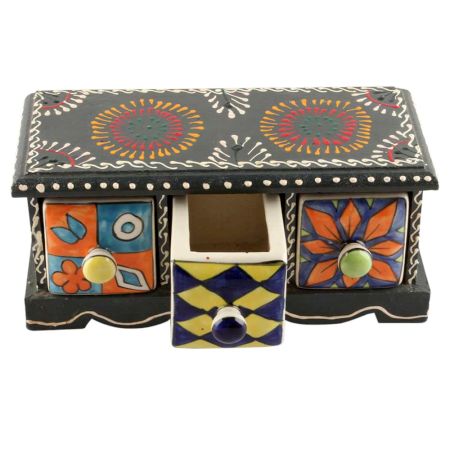 Spice Box-1421 Masala Rack Container Gift Item